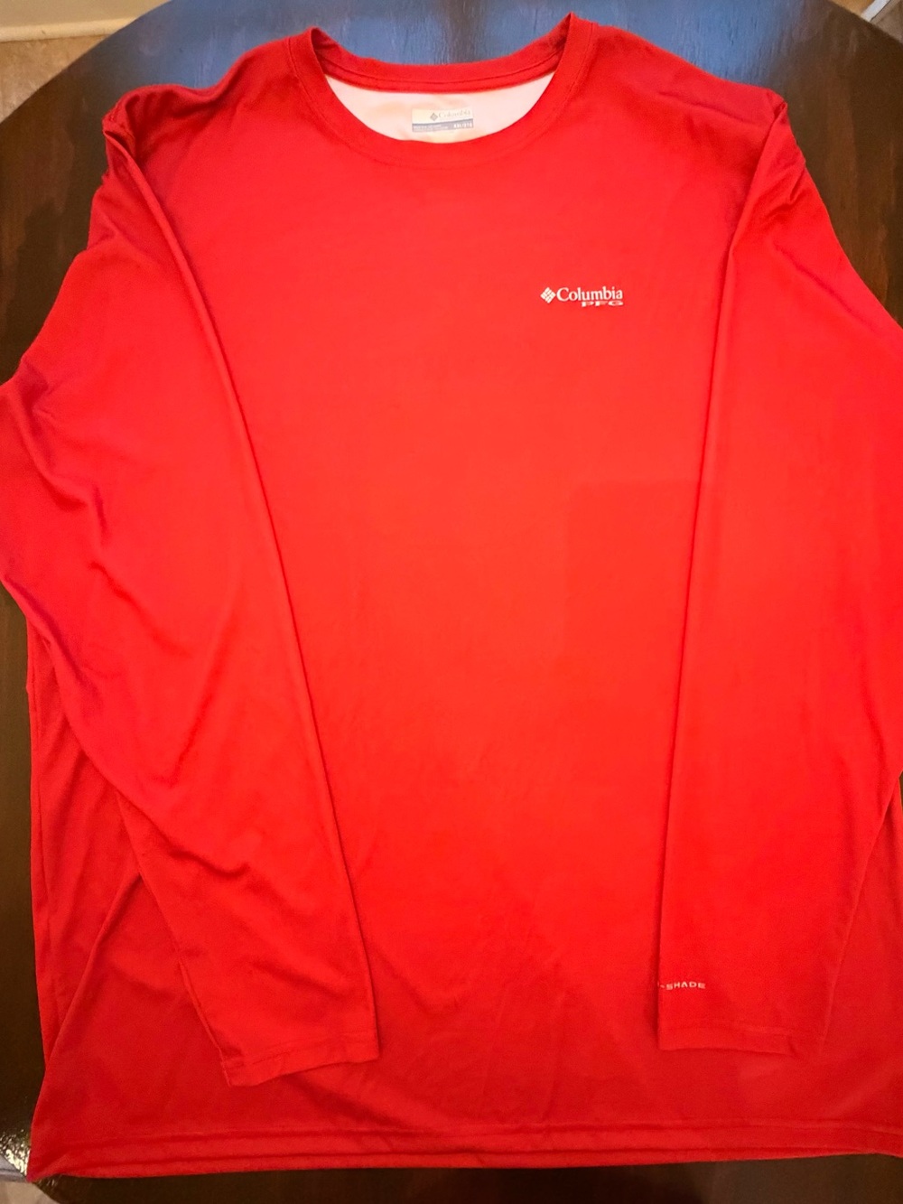 Columbia Long-Sleeve Performance Shirt in Red